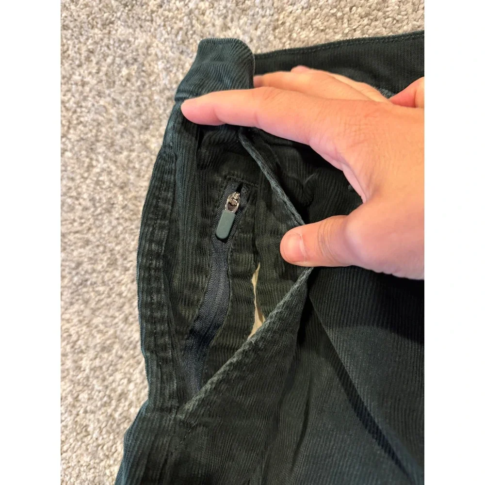 Levi's Chino Mens 33x32 Green XX Chino Standard Taper Corduroy Pants Stretch